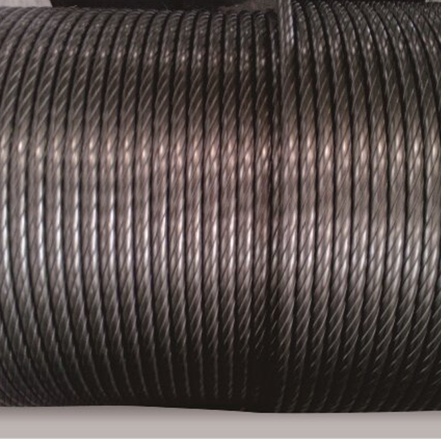 SWAGED WIRE ROPE K6 X26WS+IWR、K6X31WS+IWR、 K6 X 36WS+IWR 