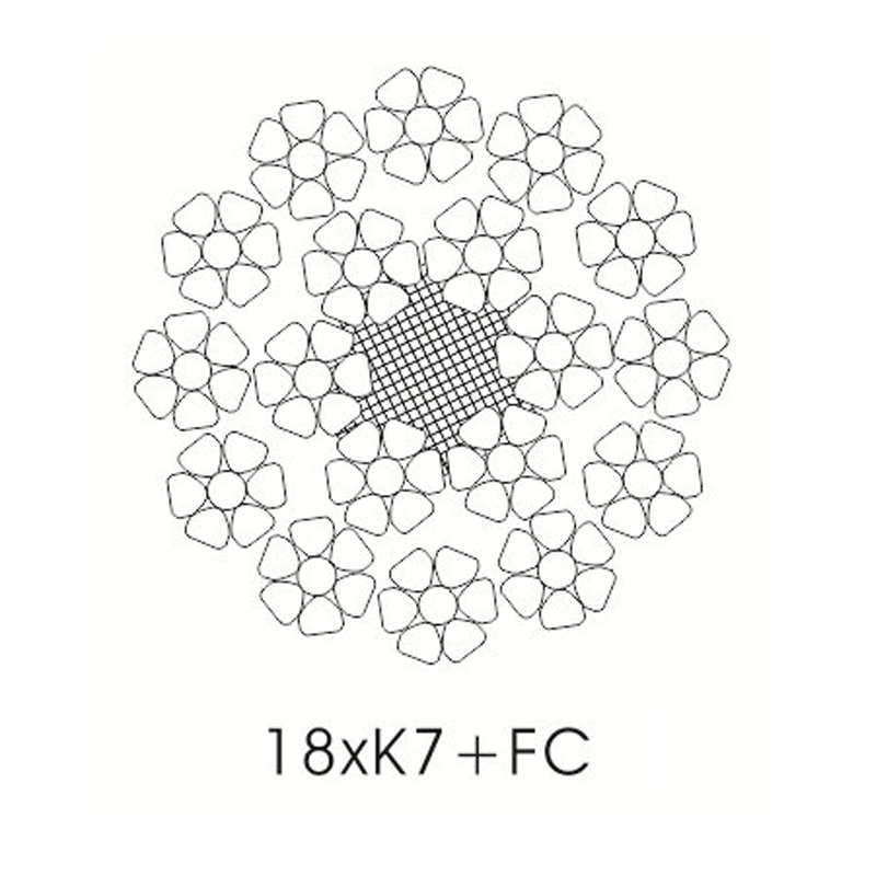 Compacted Wire Rope(Ungalvanized And Galvanized) (3)